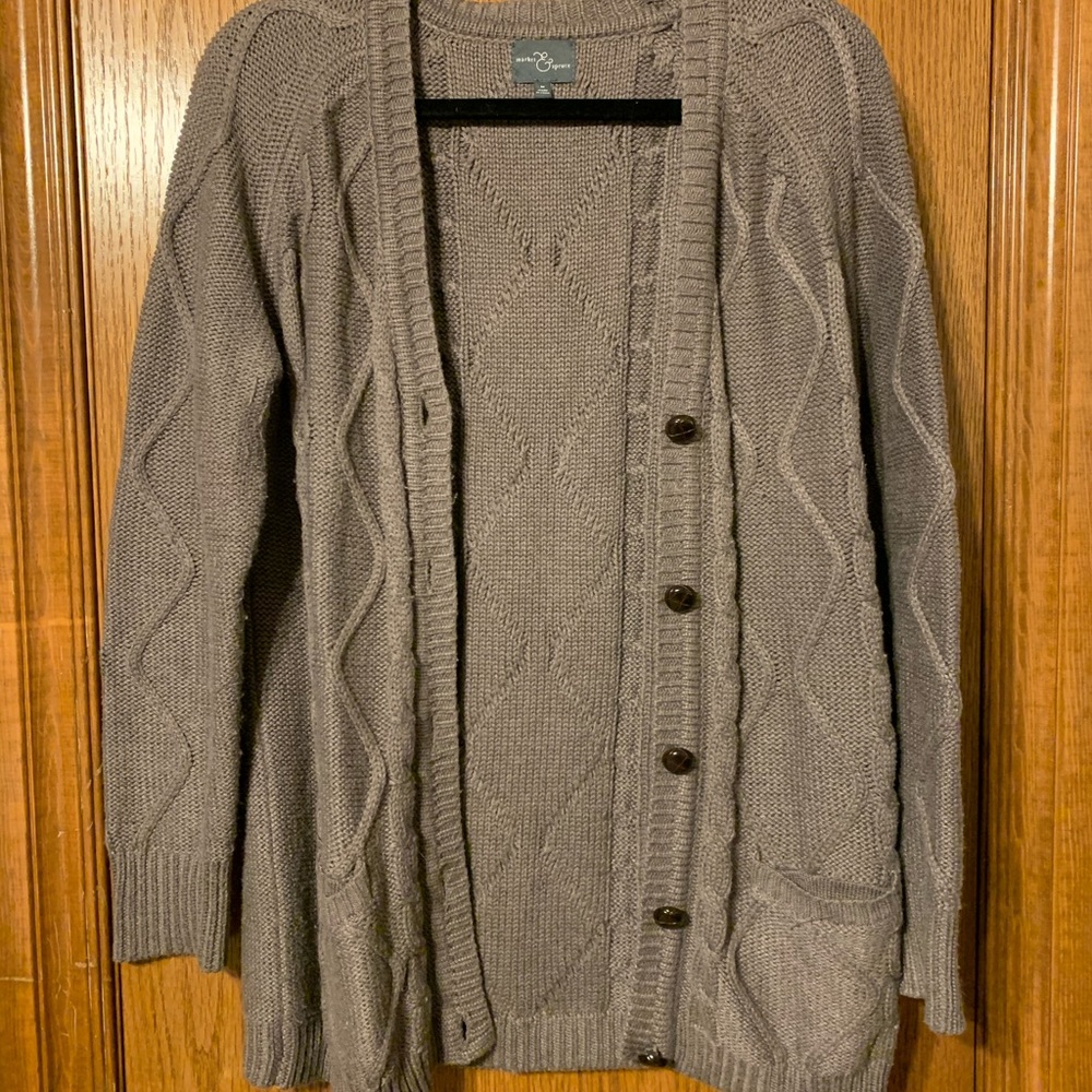 Elbow patch Cardigan